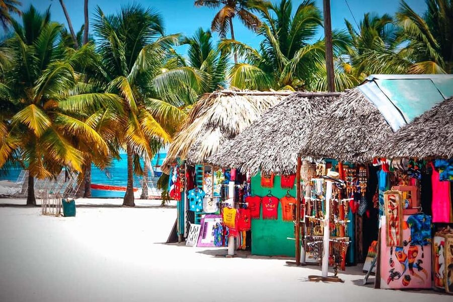 Saona Island Premium- Exclusive Beach And Mano Juan FullDay - Speedboat views and the first stop at the natural pool
