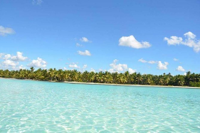 Saona Island Private +8 People Platinum Transfer - The private boat ride toward Saona Island