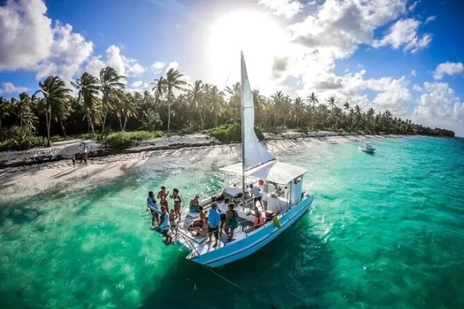Saona Island : Punta Cana All Inclusive - Dominican lunch beneath the palms