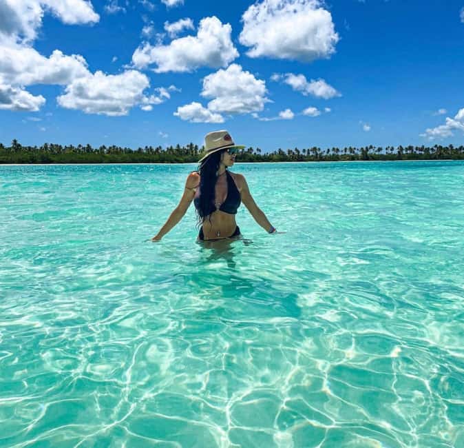 Saona Island Tour All Inclusive Speedboat and Catamaran - The 50-minute speedboat ride to the natural pool