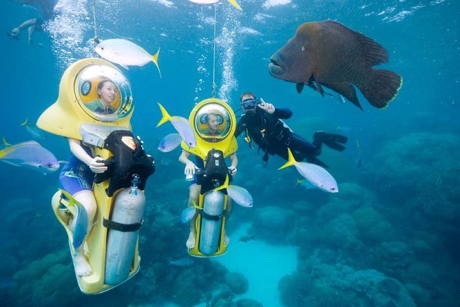 Scuba Doo Diving Experience in Punta Cana - Riding the Scooter at 3 to 5 Meters