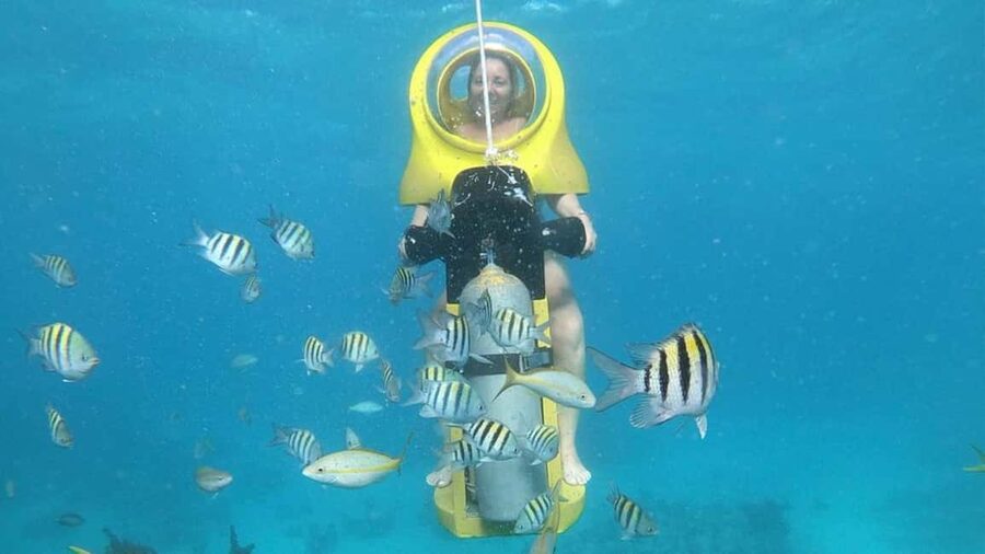 Scuba Doo - Diving Scooters in Punta Cana - Who will enjoy this most