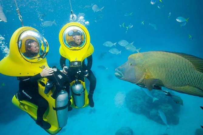 Scuba Doo Underwater Scooter in Punta Cana (Half Day) - The boat ride and offshore platform