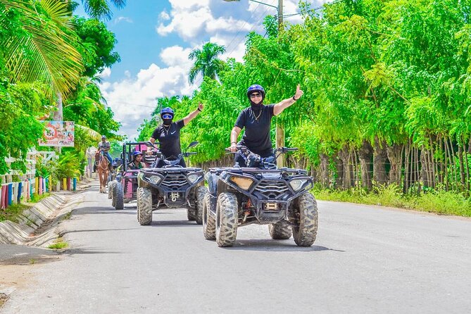 Small Group ATV and Buggy Tour - Getting picked up, cleaned up, and returned