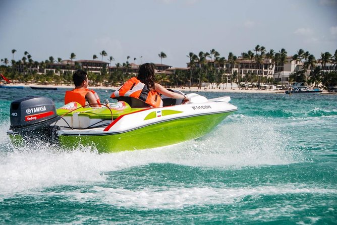 Speedboat Adventure in Punta Cana - Snorkeling in clear water