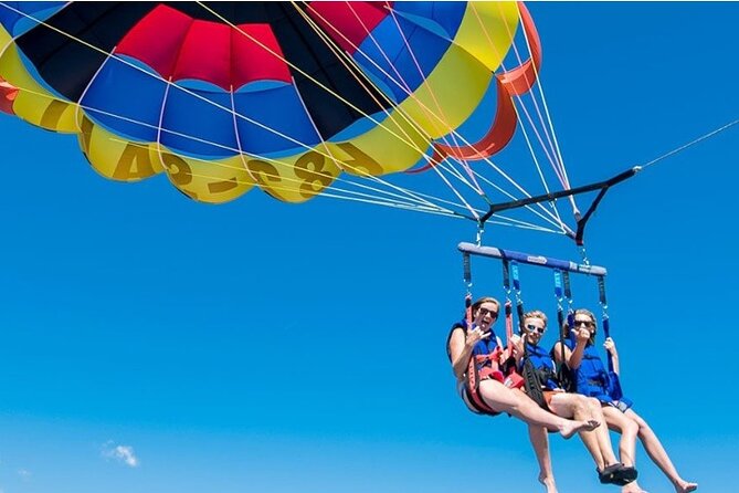 Speedboats and Parasailing Combo - Bavaro Beach, reef snorkeling, and the floating bar