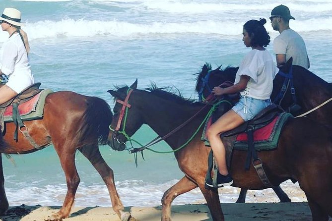 Sunset beach horsebackriding Punta Cana - Is this really a sunset experience?