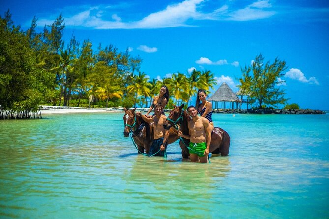 Swimming with Horses at the Beach from Punta Cana Free transportation - The beach ride is the main event