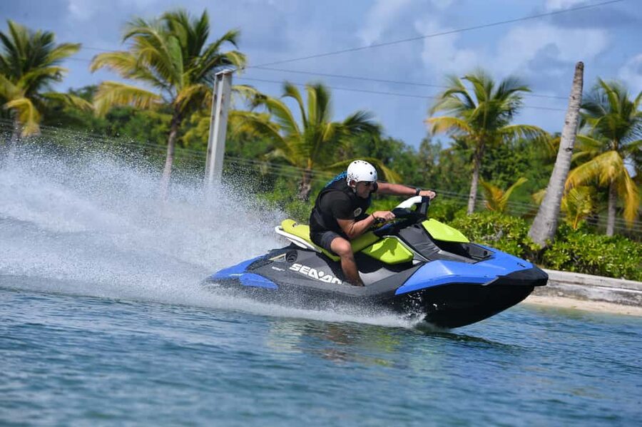 THE ONLY JET SKI TOUR IN PUNTA CANA - Aqua Karts: a different kind of water ride