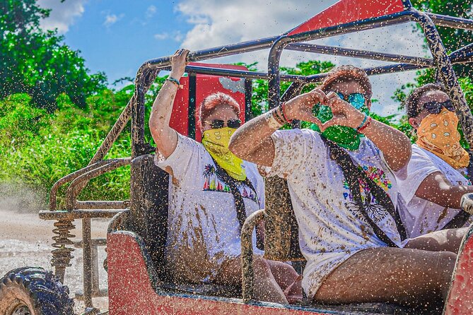 Tour ATV and buggy in Punta Cana Dominican Republic - Riding Through the Palm Fields and Mud Trails