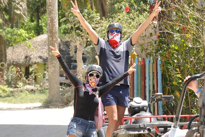 Ultimate ATV Adventure in Punta Cana - Getting comfortable on the ATV