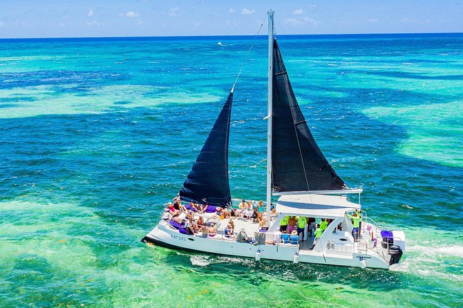 Up to 15 passengers Private Catamaran Sailing from Punta Cana - Pickup from Punta Cana hotels and the Los Corales meeting point