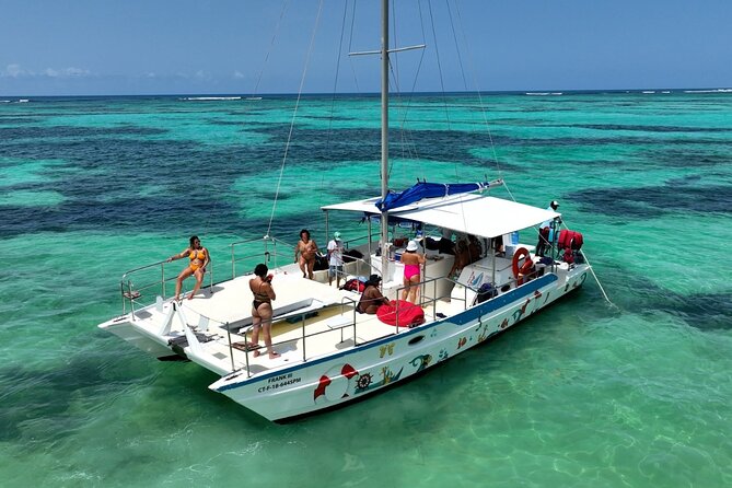 VIP Catamaran with Snorkeling - The natural pool and floating bar