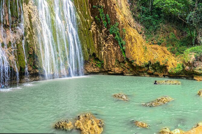 Whale Watching & Limón Waterfall Day Trip - Reaching a 165-foot waterfall