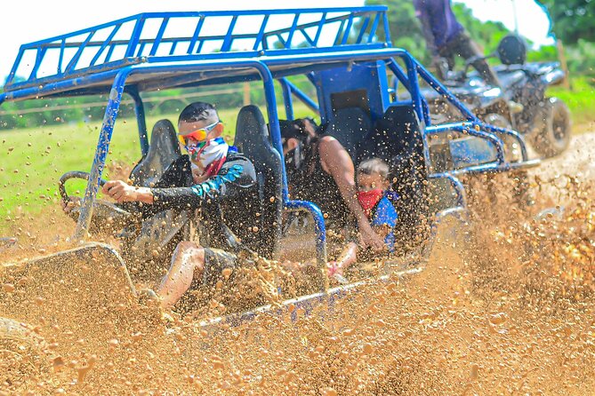 Wild Dune Buggy Ride Off-Road Cave & Mud Adventure in Punta Cana - Taking control of the buggy on muddy trails