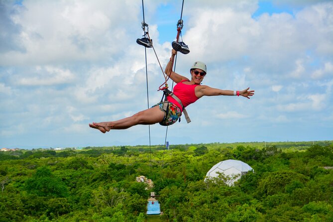 Zip Line Adventure or Zipline (Canopy) in Punta Cana - The views, the walking, and the countryside setting