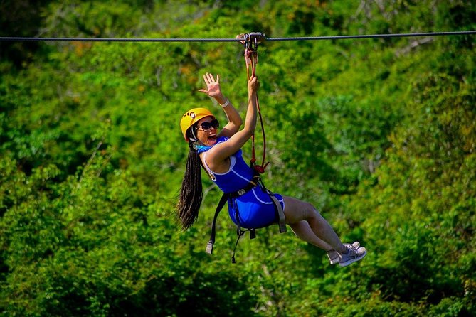 Zipline Mega Splash at Bavaro Adventure Park - Safety rules are simple, but do not ignore them
